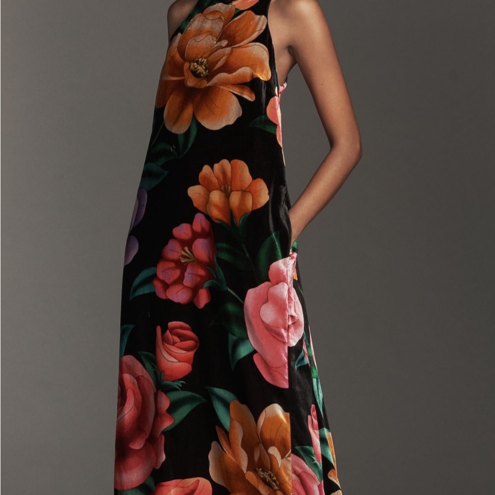 FARM Rio Multicolor Floral Maxi Dress